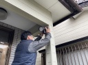 協会の会員様による防犯カメラ施工の実施
